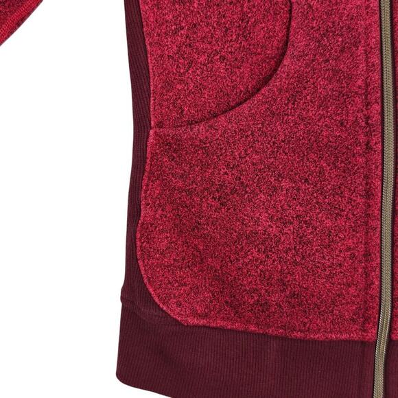 Lululemon Scuba Hoodie III Size 2 Rio Mist Boom Juice Red Grape Zip Sweatshirt - Picture 4 of 12